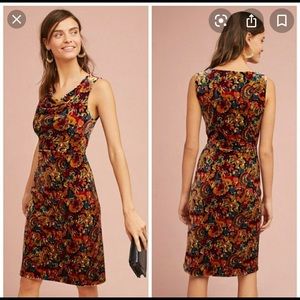 Anthropologie Moulinette Soeurs Velvet Dress